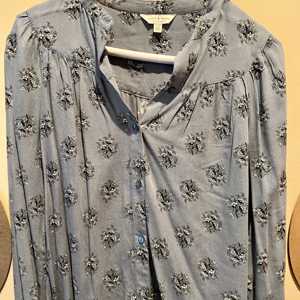 Lucky Brand Floral Blouse